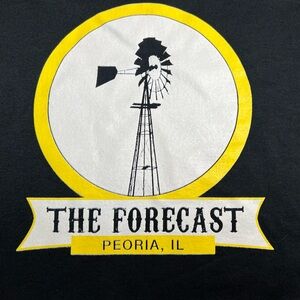 The FORECAST Peoria Illinois Band Tee Shirt Size Youth Large Or Adult XS
